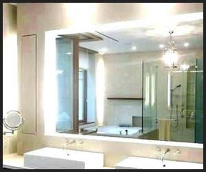 Lighted Bathroom Mirror